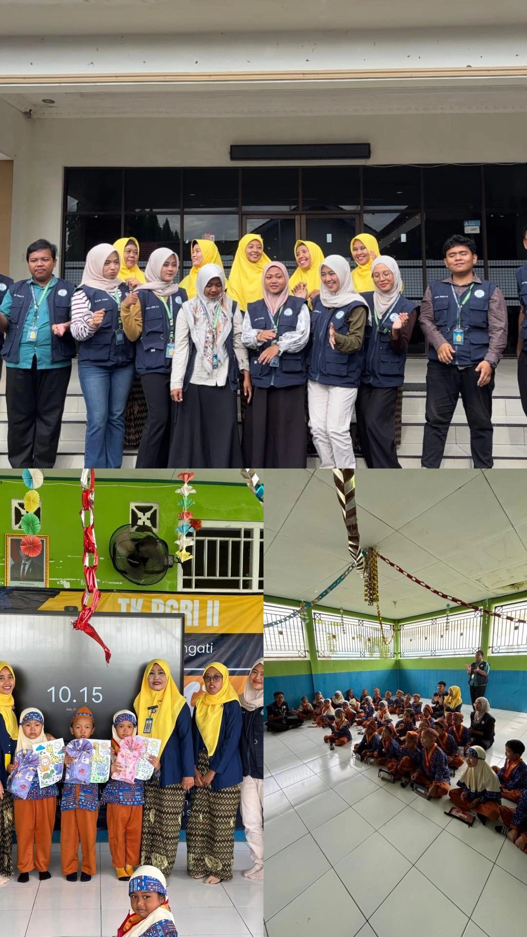 Hari 15_Apel Pagi di Balai Desa dan Lomba Mewarnai di TK PGRI II Bulupayung