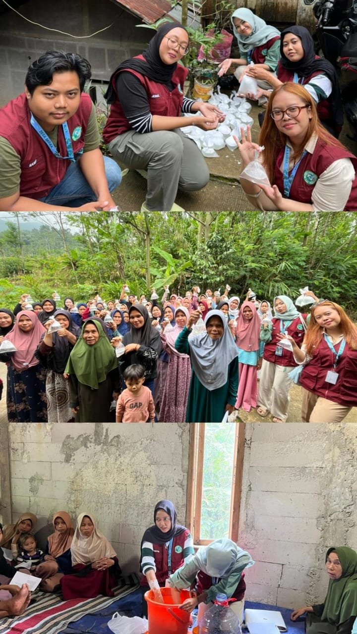 day 13 edukasi literasi keuangan rumah tangga dan pembuatan sabun cuci piring