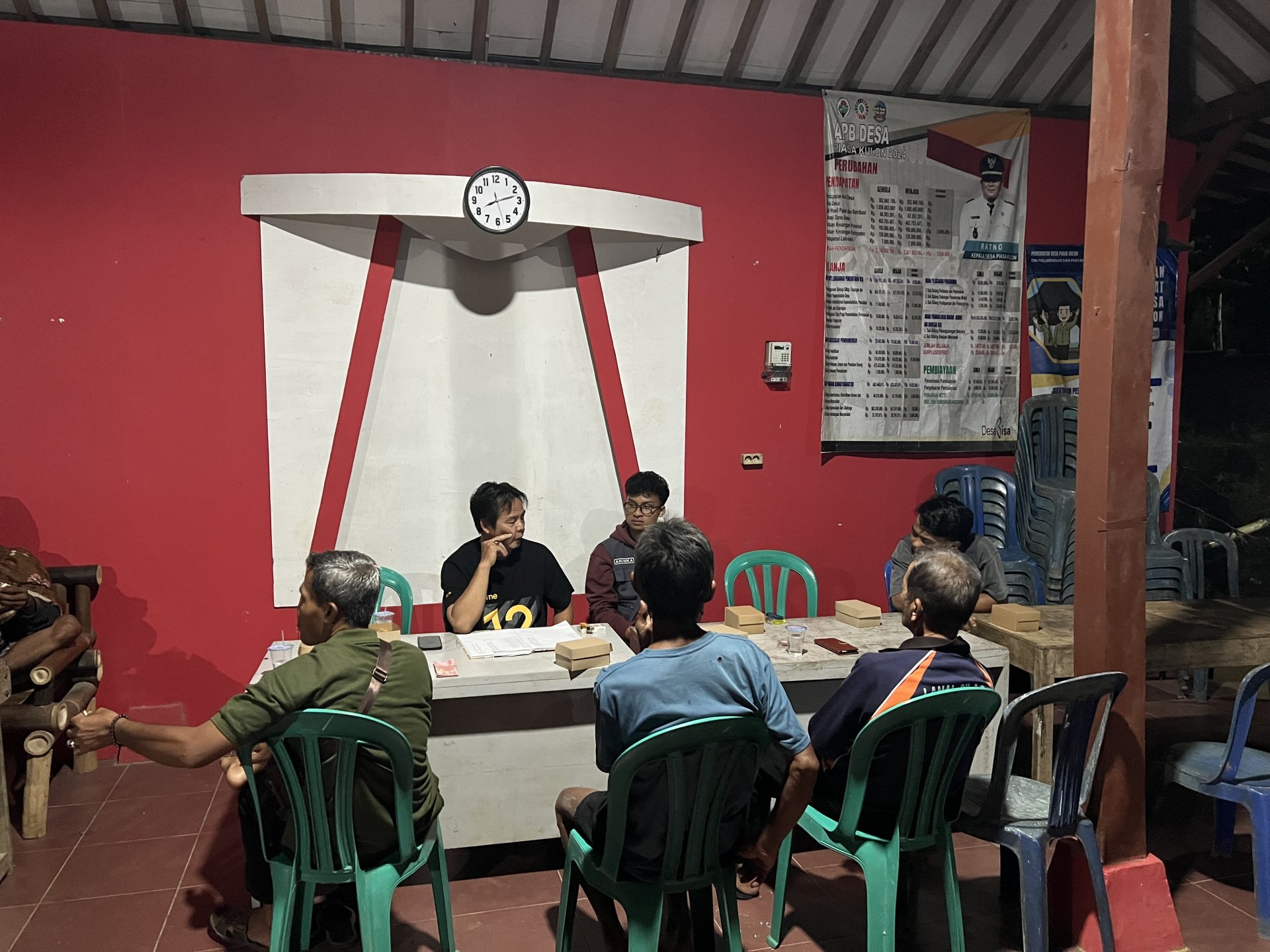 Pemaparan Program Kerja KKN kepada Perangkat Desa dan Koordinasi Program Pendidikan di SD 2