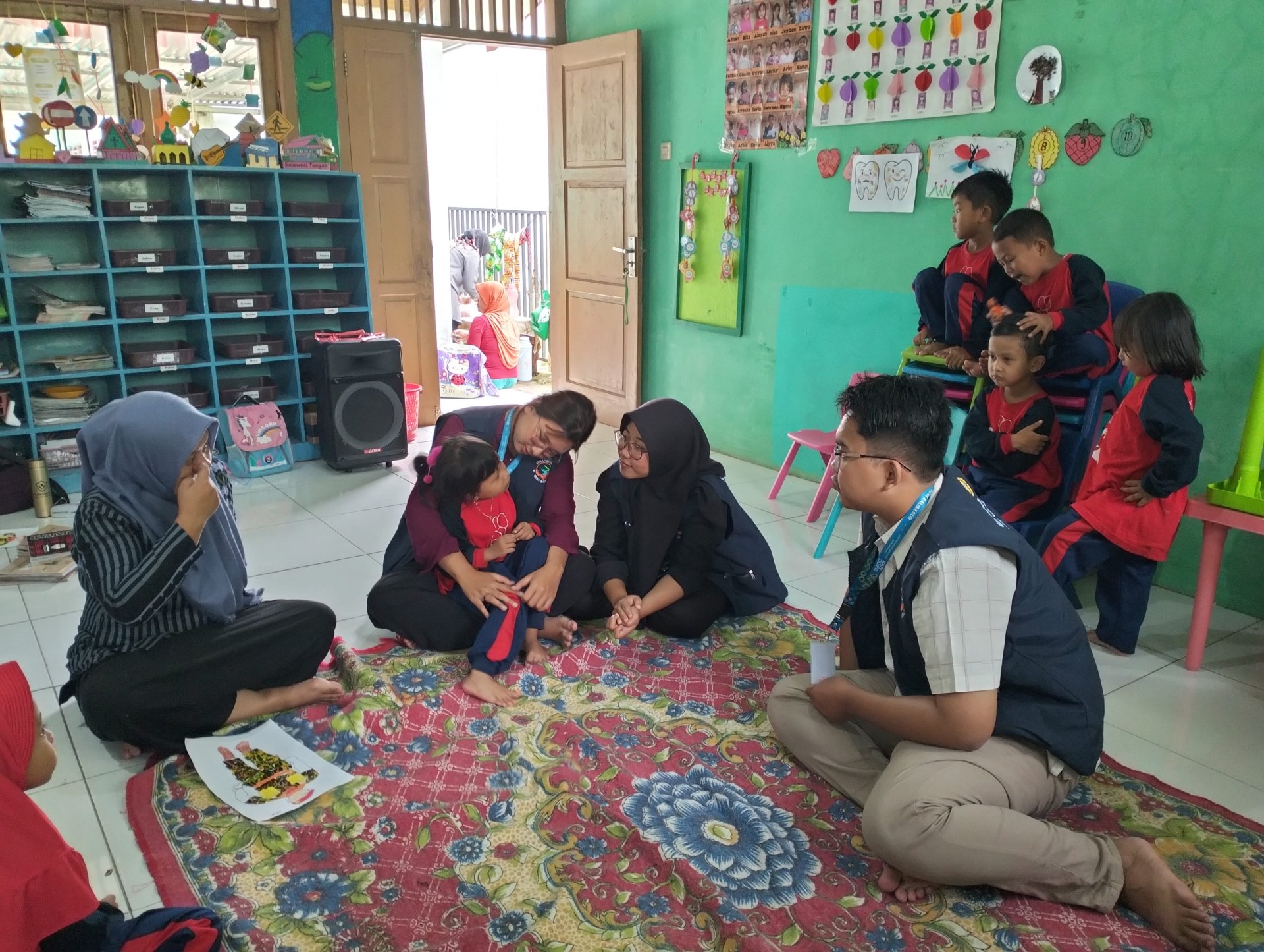 Kunjungan ke PAUD dan SD 2 Kalikesur