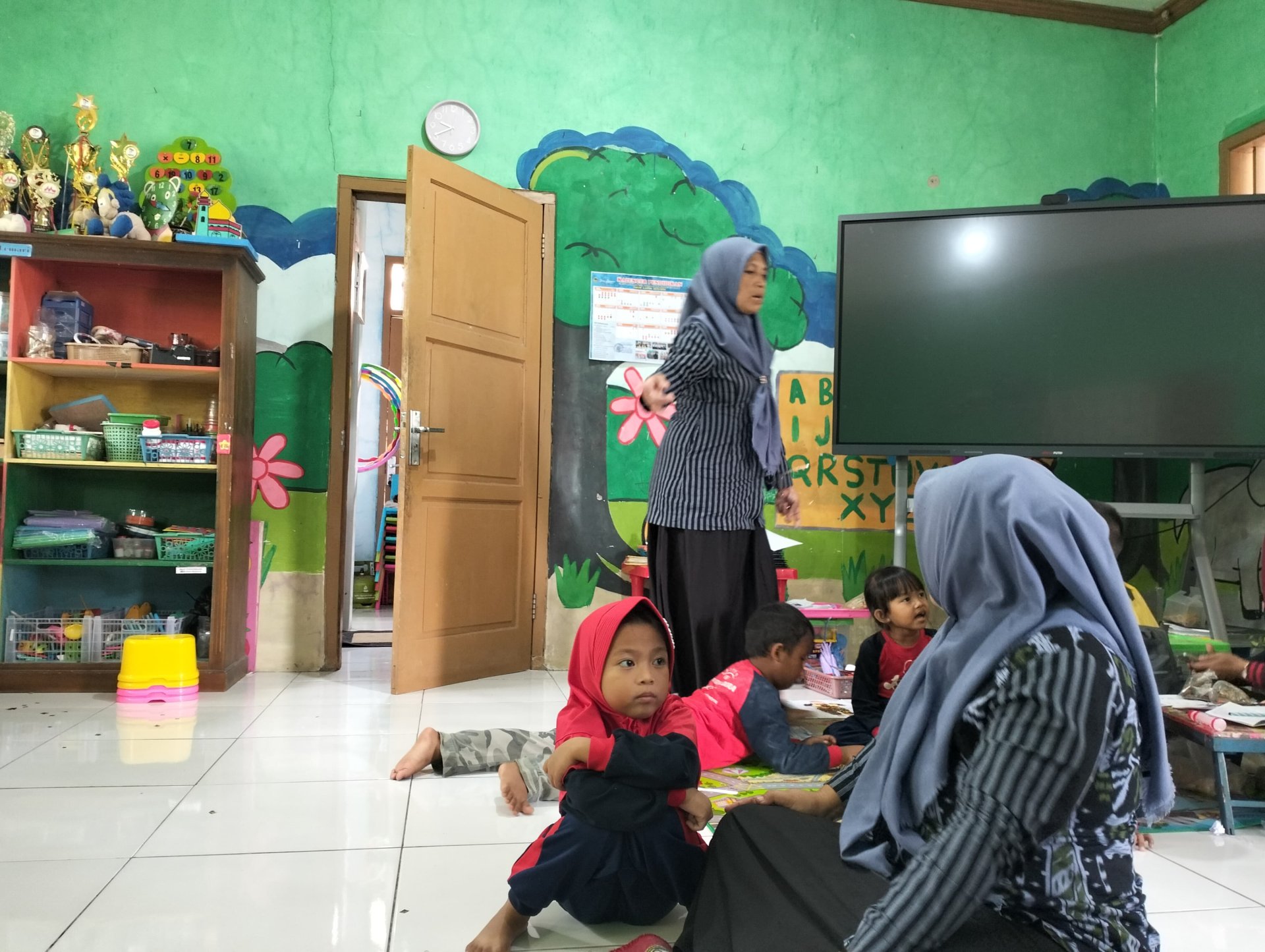 Kunjungan ke PAUD Desa Kalikesur dalam Rangka Persiapan Kegiatan