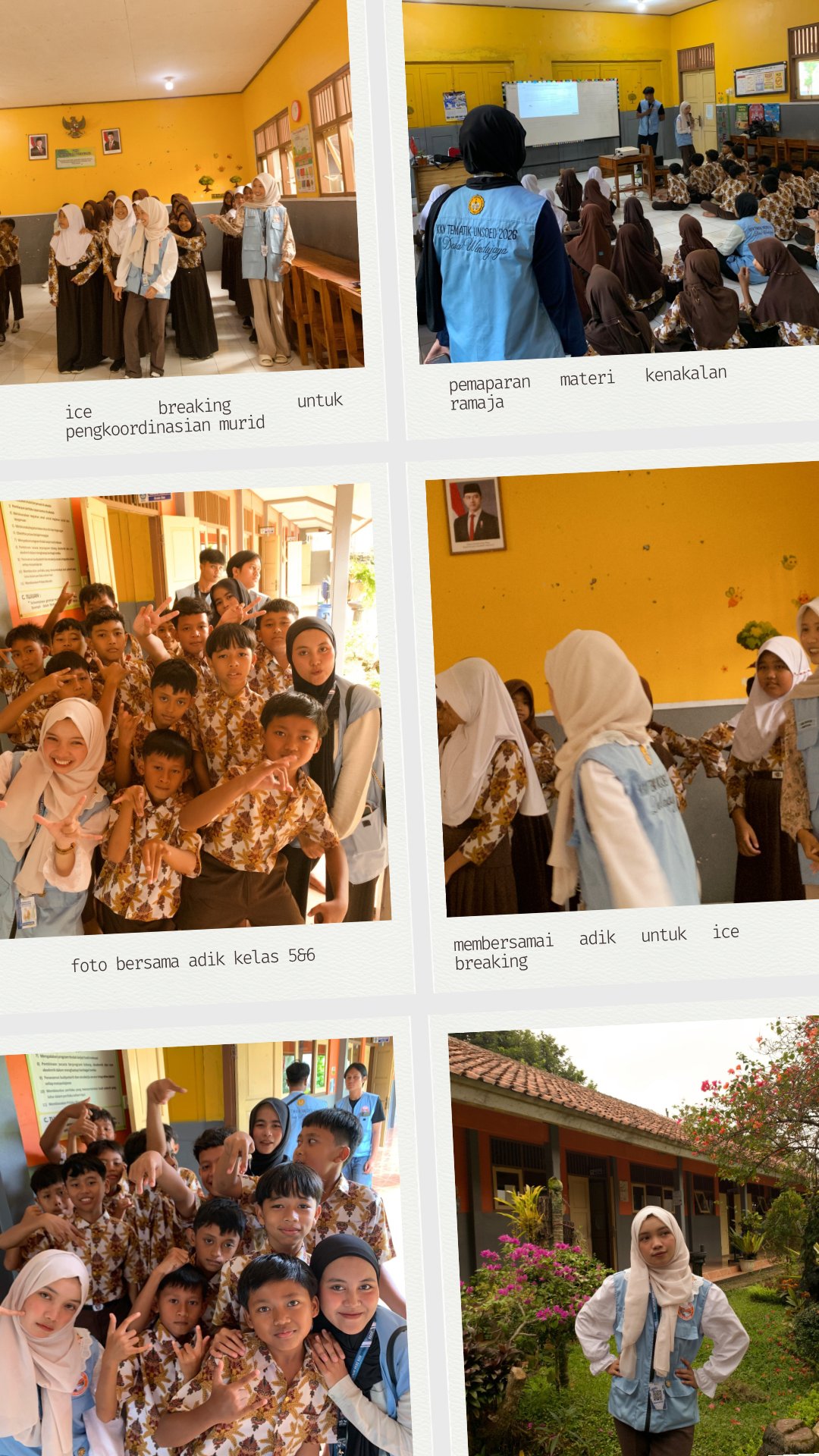 Sosialisasi Kenakalan Remaja dan Penguatan Karakter Siswa Kelas V dan VI