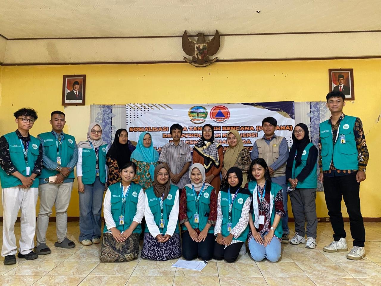 Pelaksanaan Program Kerja Lingkungan, FGD 2 Kebencanaan, dan Kunjungan Antarposko KKN