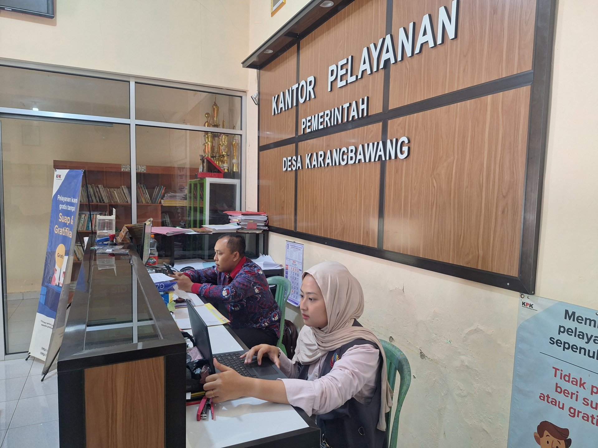Piket Pelayanan Kantor Desa