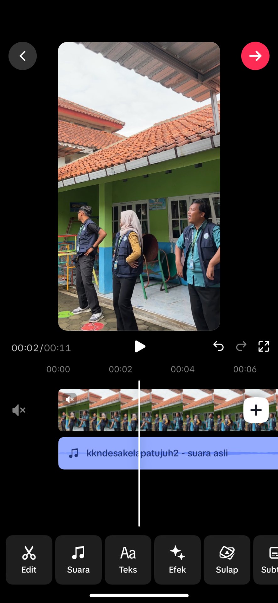 Apel, penyortiran vidio untuk after movie dan pembuatan vidio konten