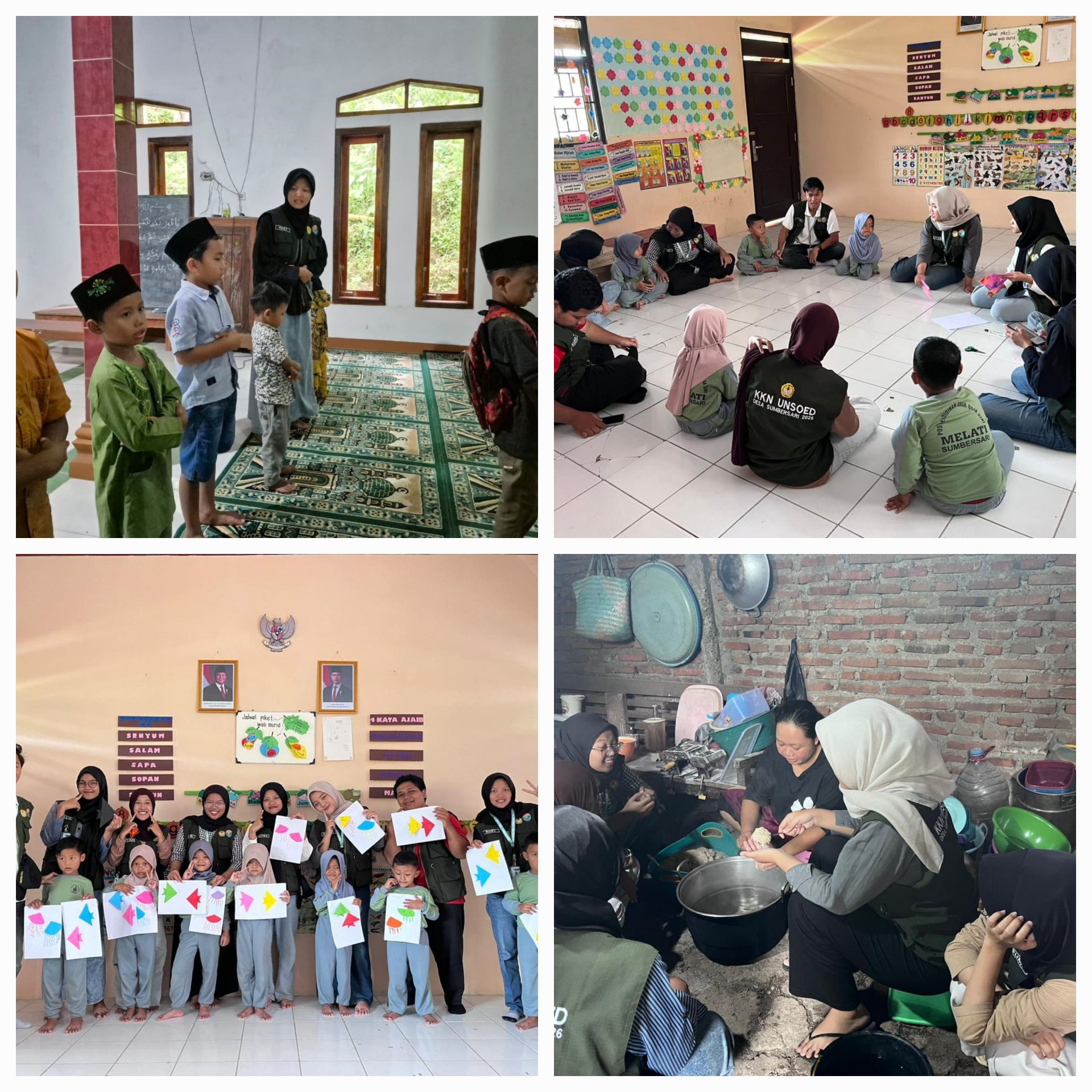 kegiatan KKN tanggal 22 januari 2026 Desa Sumbersari