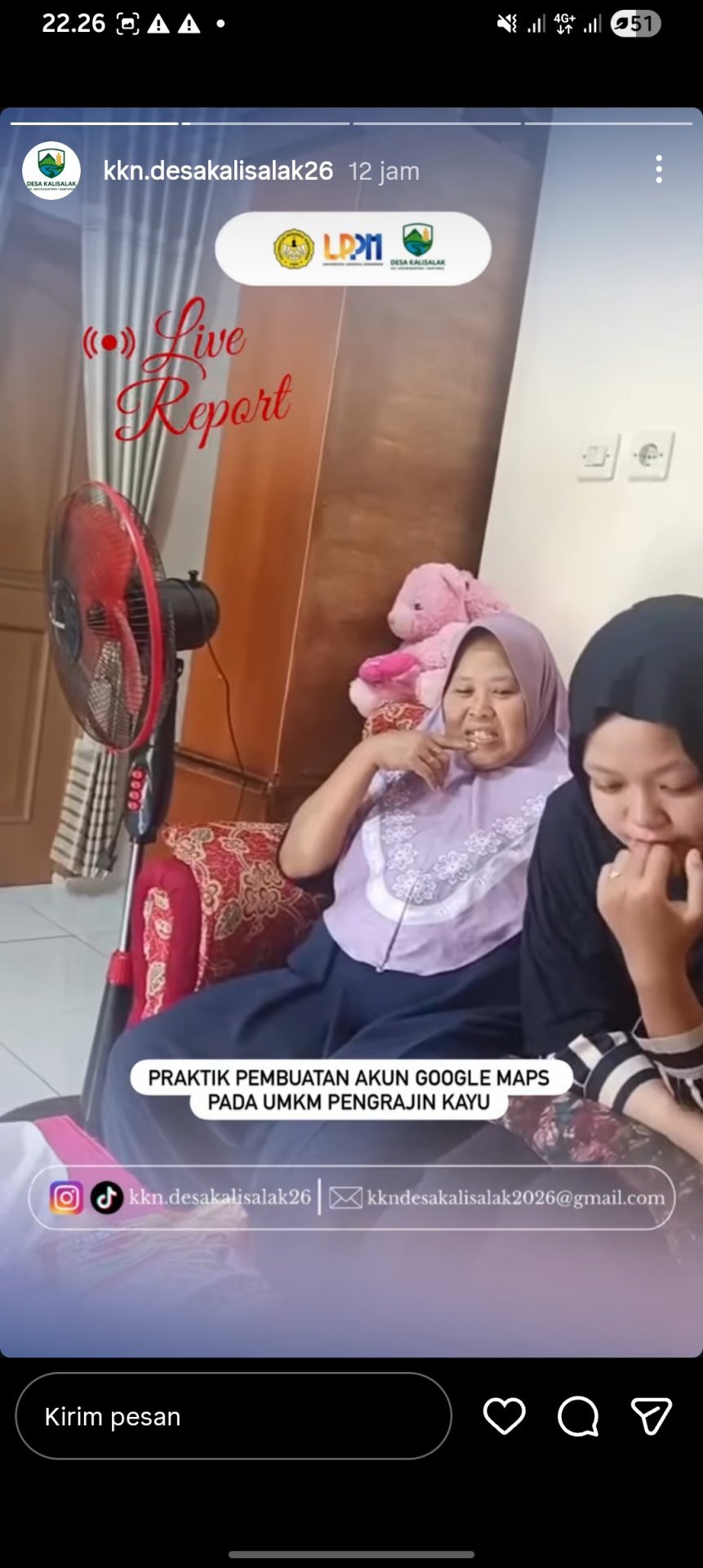 HARI KEENAM BELAS KKN