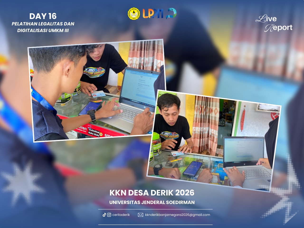 Day 16 – Pelatihan Legalitas dan Digitalisasi UMKM III
