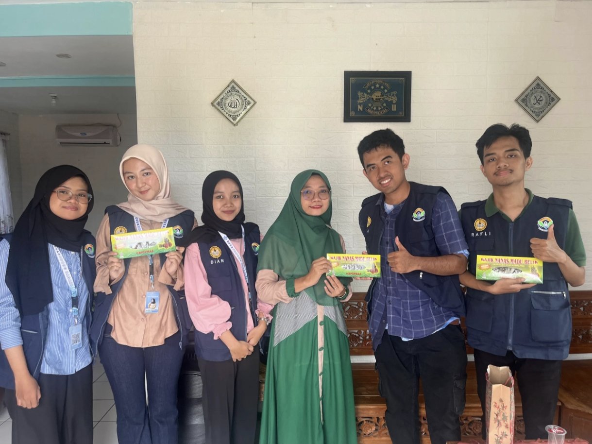 Mengunjungi UMKM Wajik Nanas Desa Sodong Basari