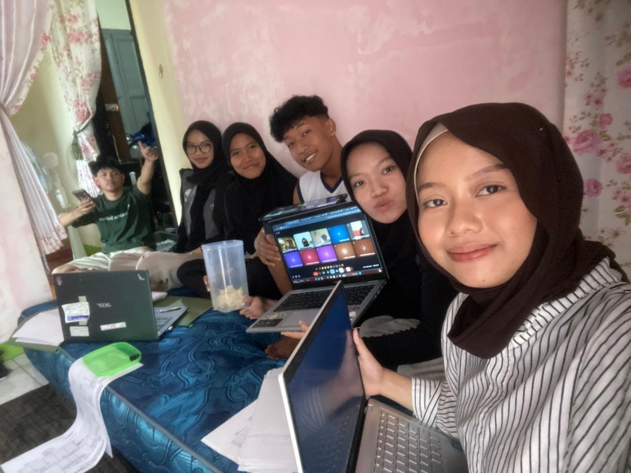 Survey ke-2 DPL KKN Danasari via Gmeet