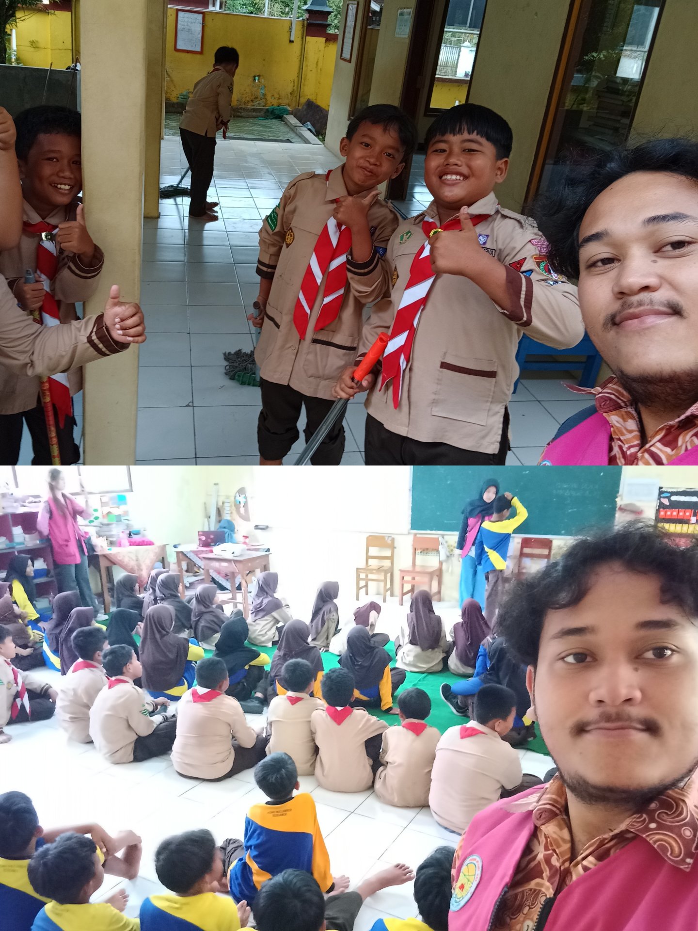 Simulasi Mitigasi Bencana di SD N 2 SOMAGEDE Desa Somagede