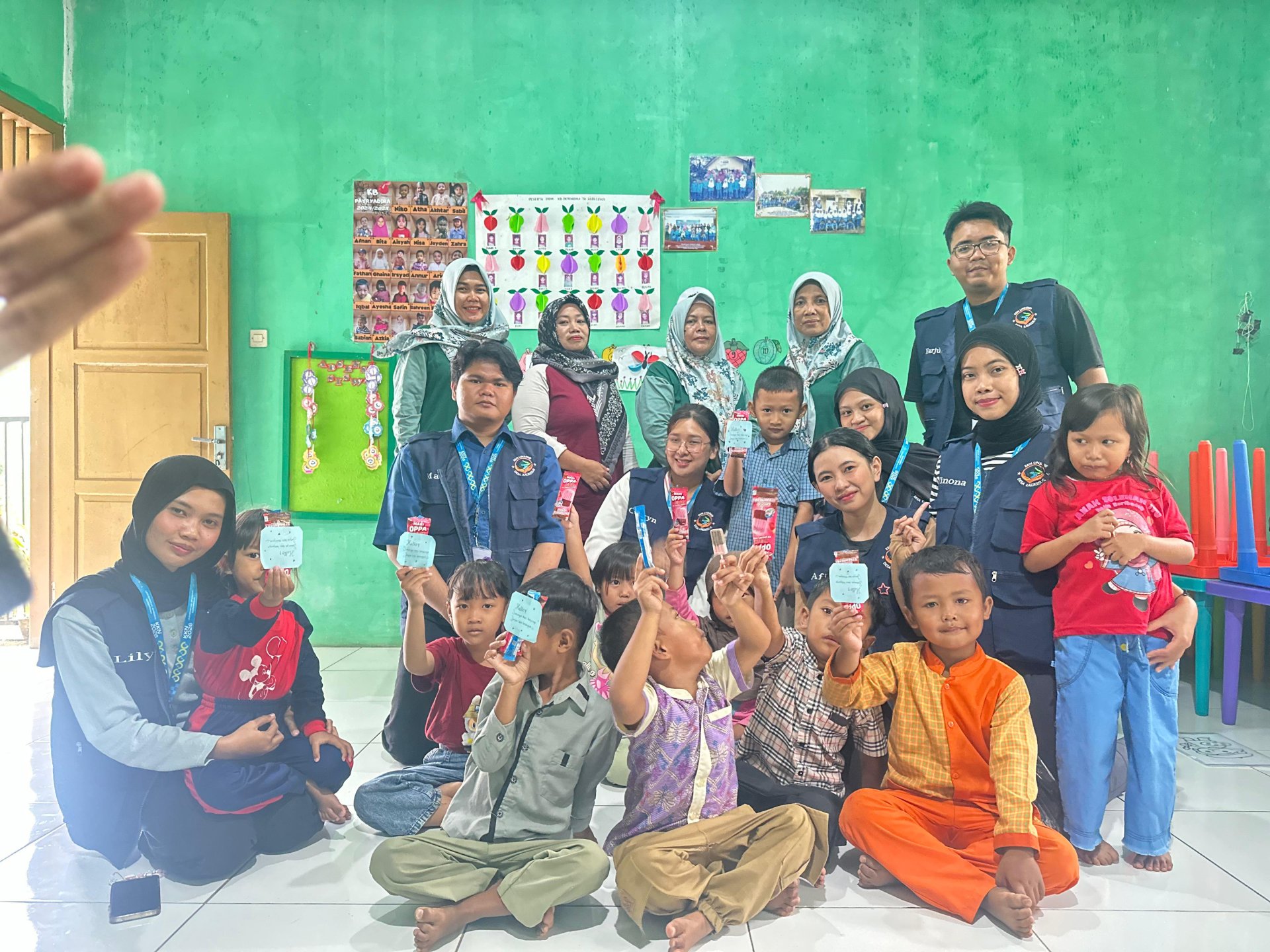 Mengajar di PAUD Desa Kalikesur