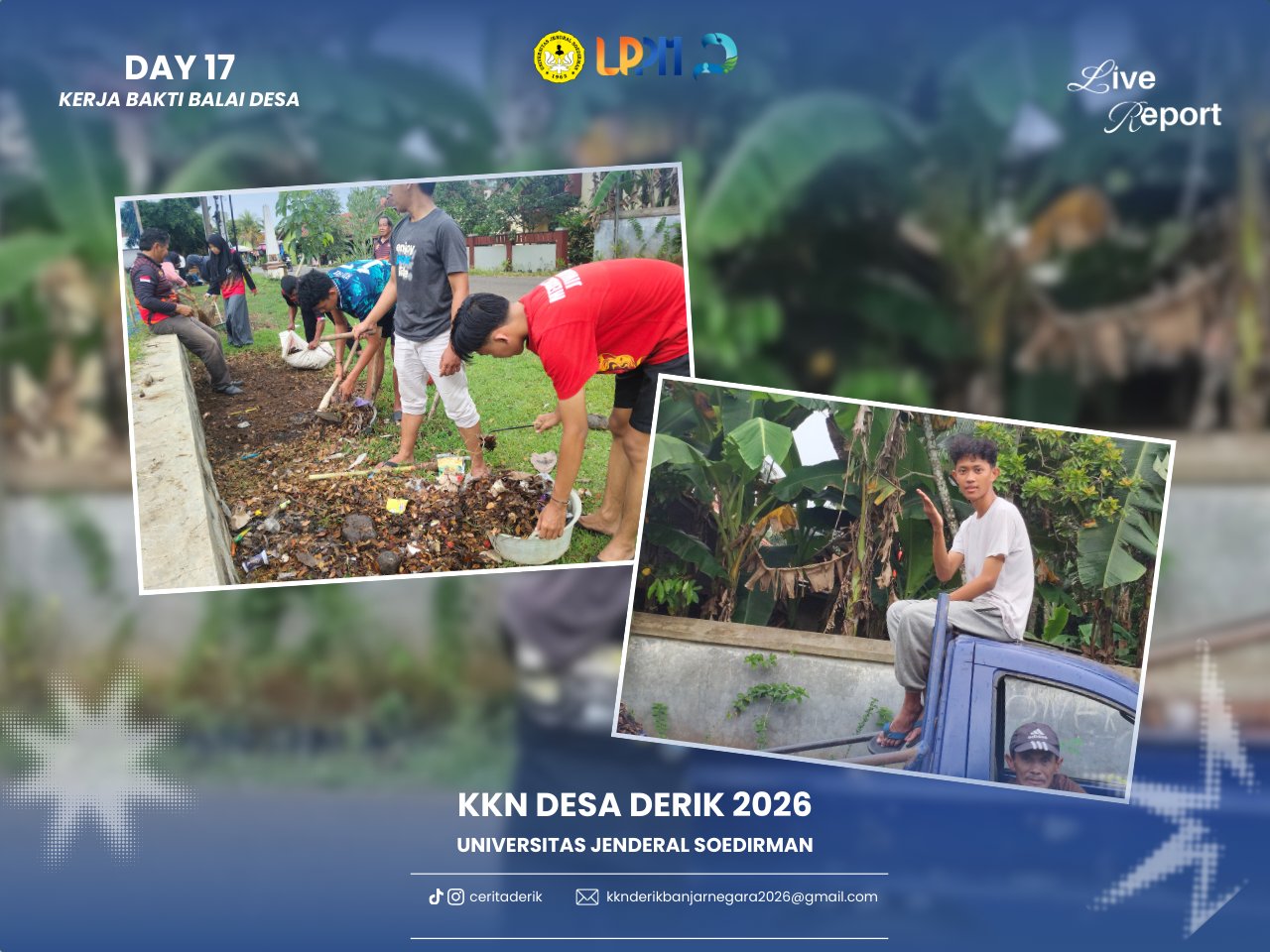 Day 17 – Kerja Bakti Balai Desa