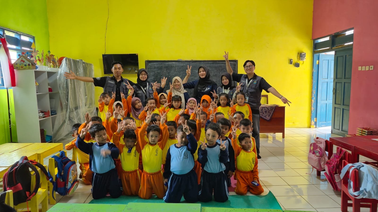 Lomba mewarnai TK Pertiwi