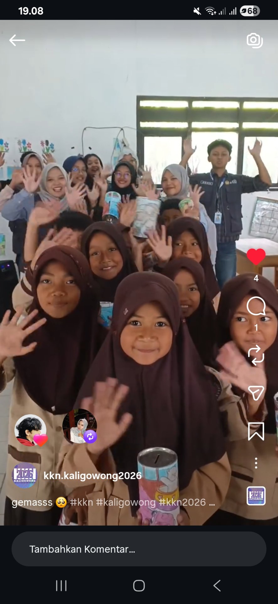 KKN Hari Ketujuhbelas Sosialisasi Giat Menabung