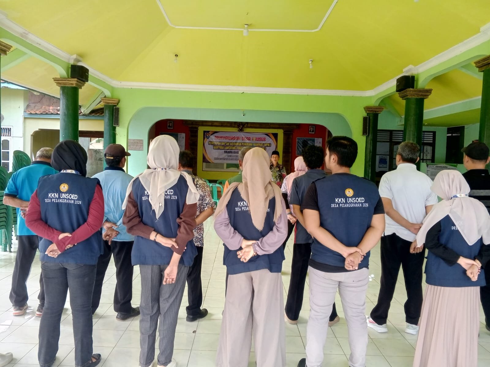 Kegiatan Ketujuh belas | Kegiatan apel di Balai Desa