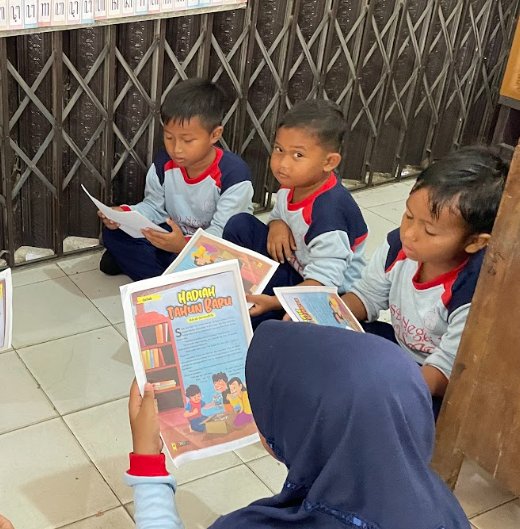 Literasi di SDN 1 Losari