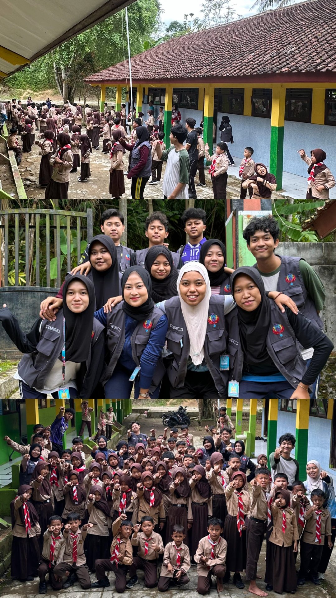 Senam Bernama dengan SDN 2 Karangbawang