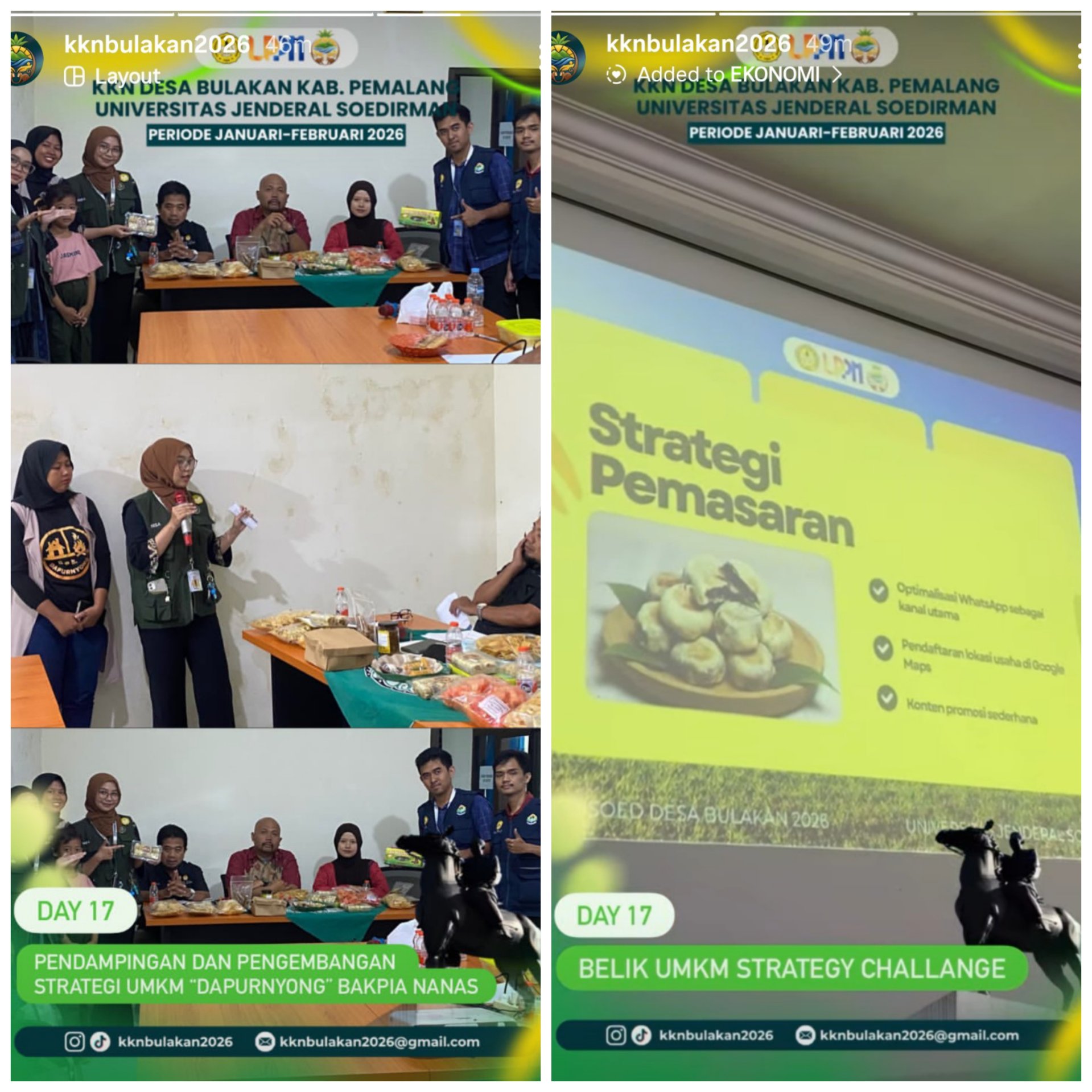 Langkah Nyata Penguatan Ekonomi Desa: Pendampingan Strategi Pemasaran UMKM “Dapurnyong”