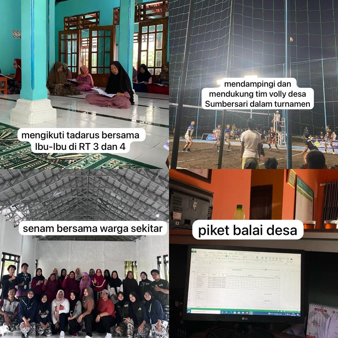 KKN Sumbersari, Kec.Wadaslintang, Kab.Wonosobo - 23 Januari 2026