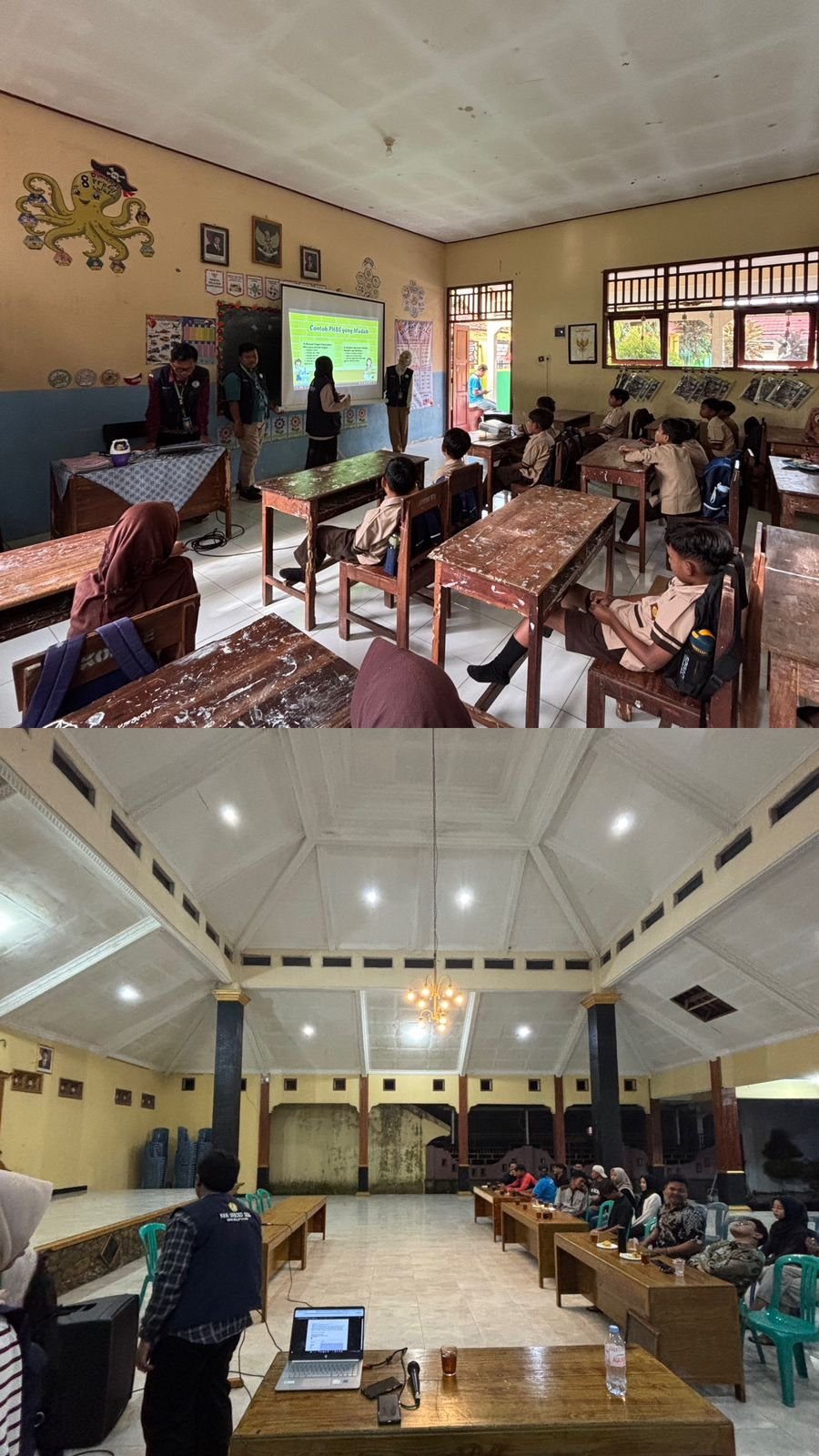 Sosialisasi PHBS dan penghimpunan serta pemberdayaan masyarakat