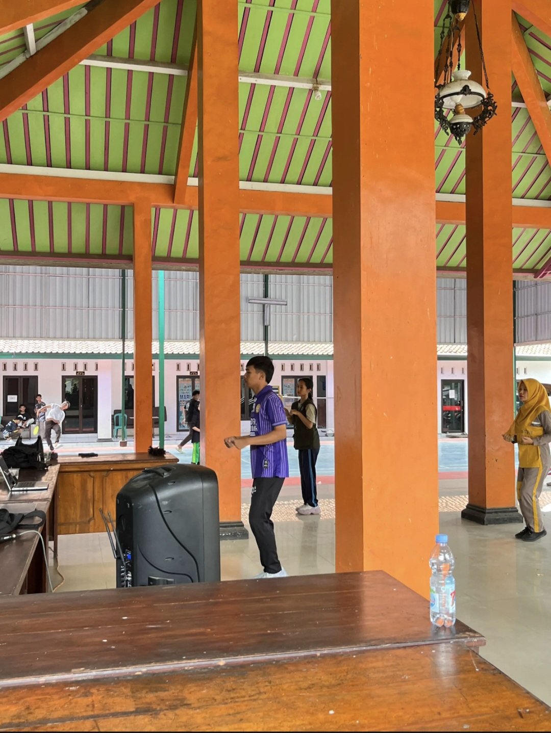 Senam Pagi Bersama Ibu-Ibu Pemdes