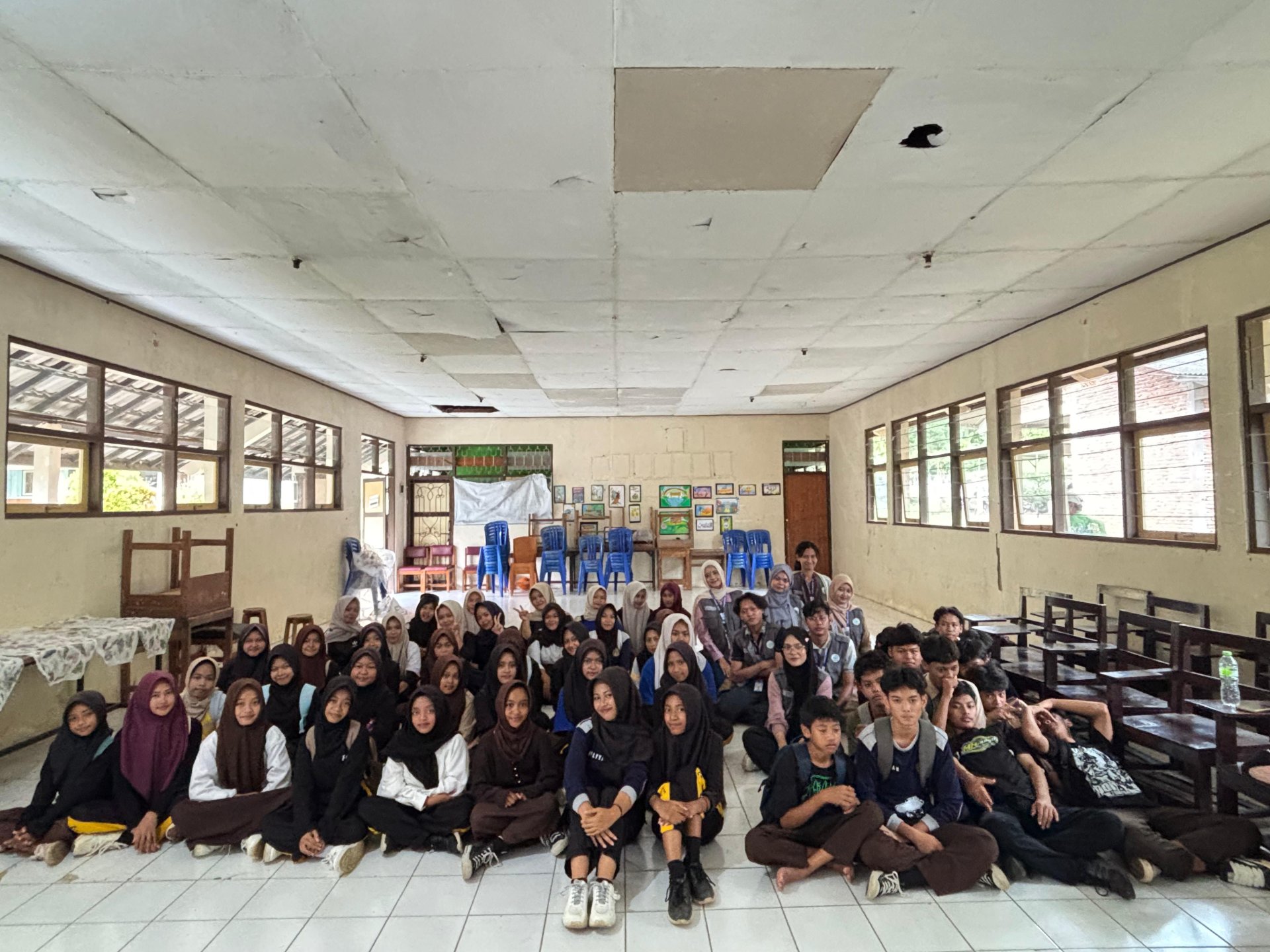 Kegiatan KKN hari ke-17 di Desa Erorejo