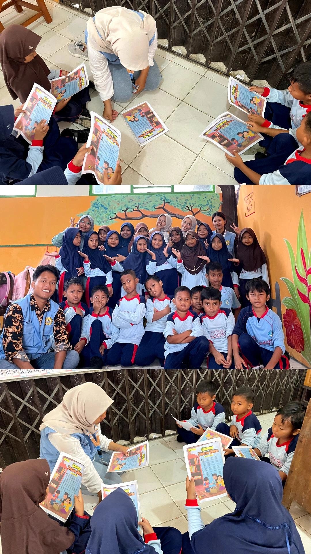 Kegiatan Literasi di SDN 1 Losari