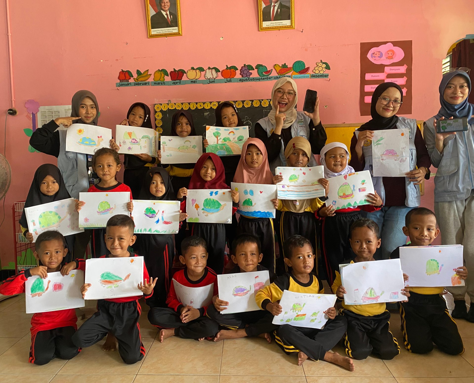 Pengajaran di Tk Saka Bakuh, Bendungan