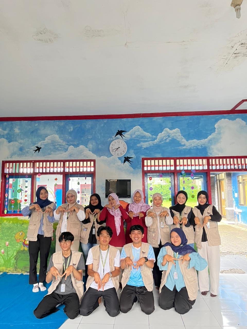 Lomba Mewarnai di Paud Desa Melung