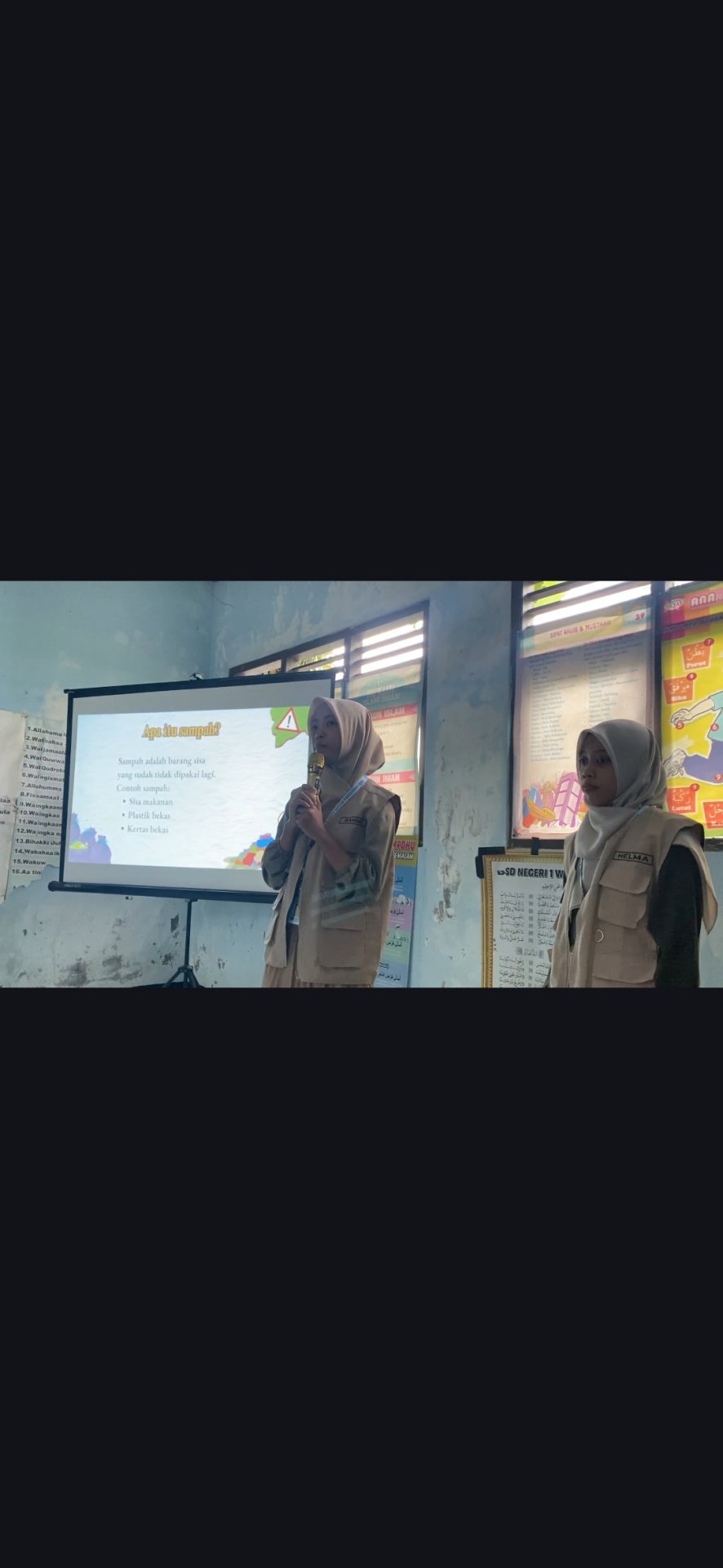 Sosialisasi pemilahan sampah di SD