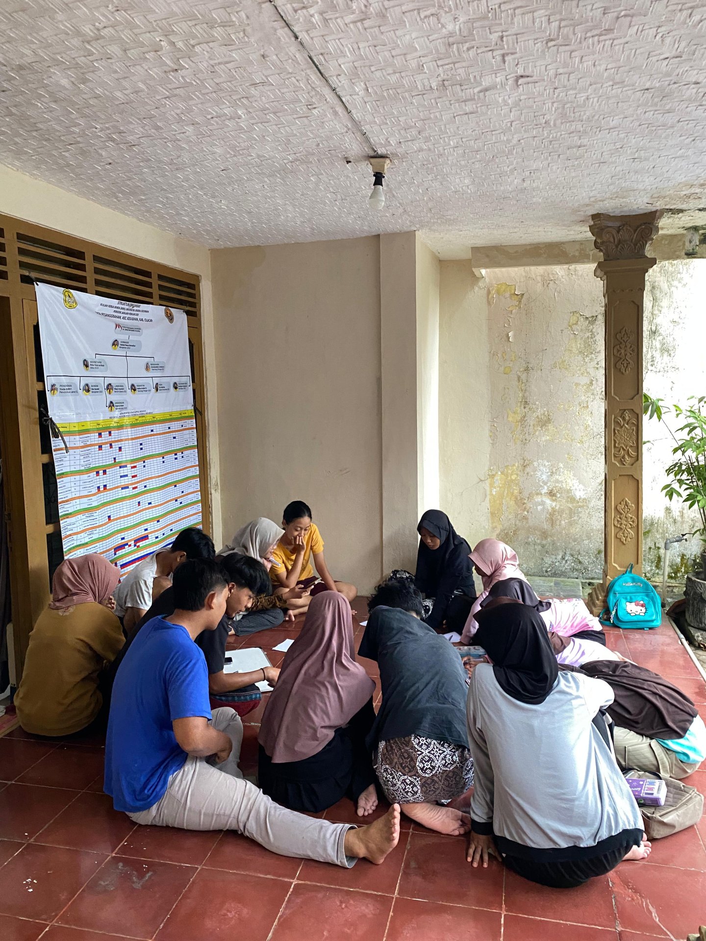 Kegiatan Hari Ketujuhbelas | Bagian 3 kegiatan bimbel di posko