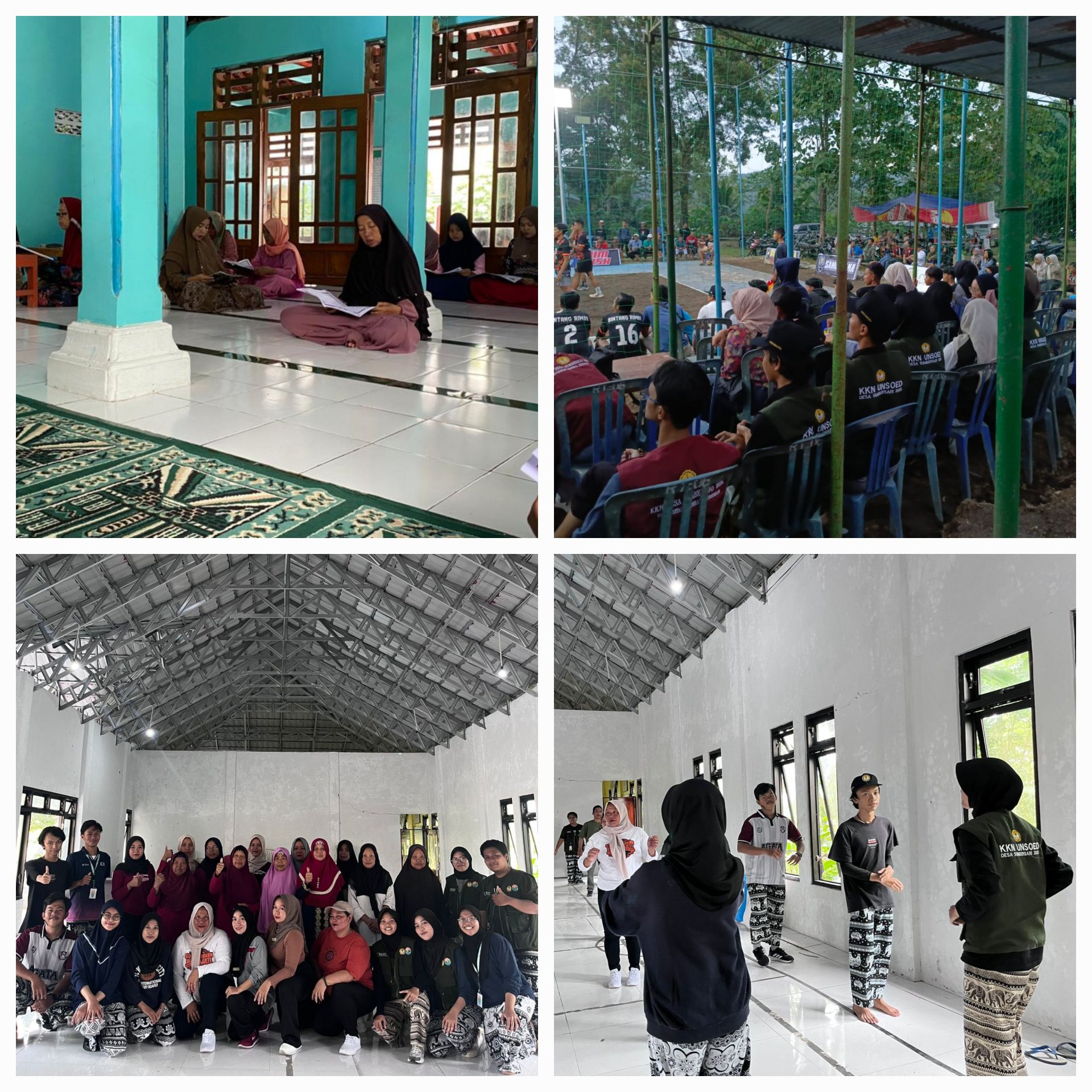 kegiatan KKN Tanggal 23 januari 2026 Desa Sumbersari