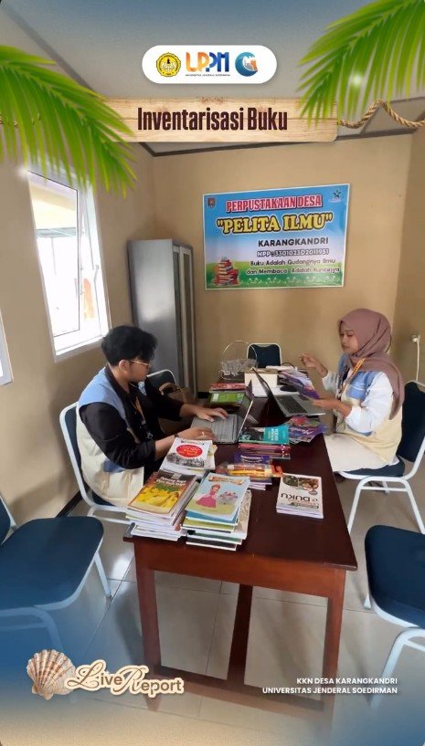 Inventaris Buku Perpustakaan Desa Karangkandri