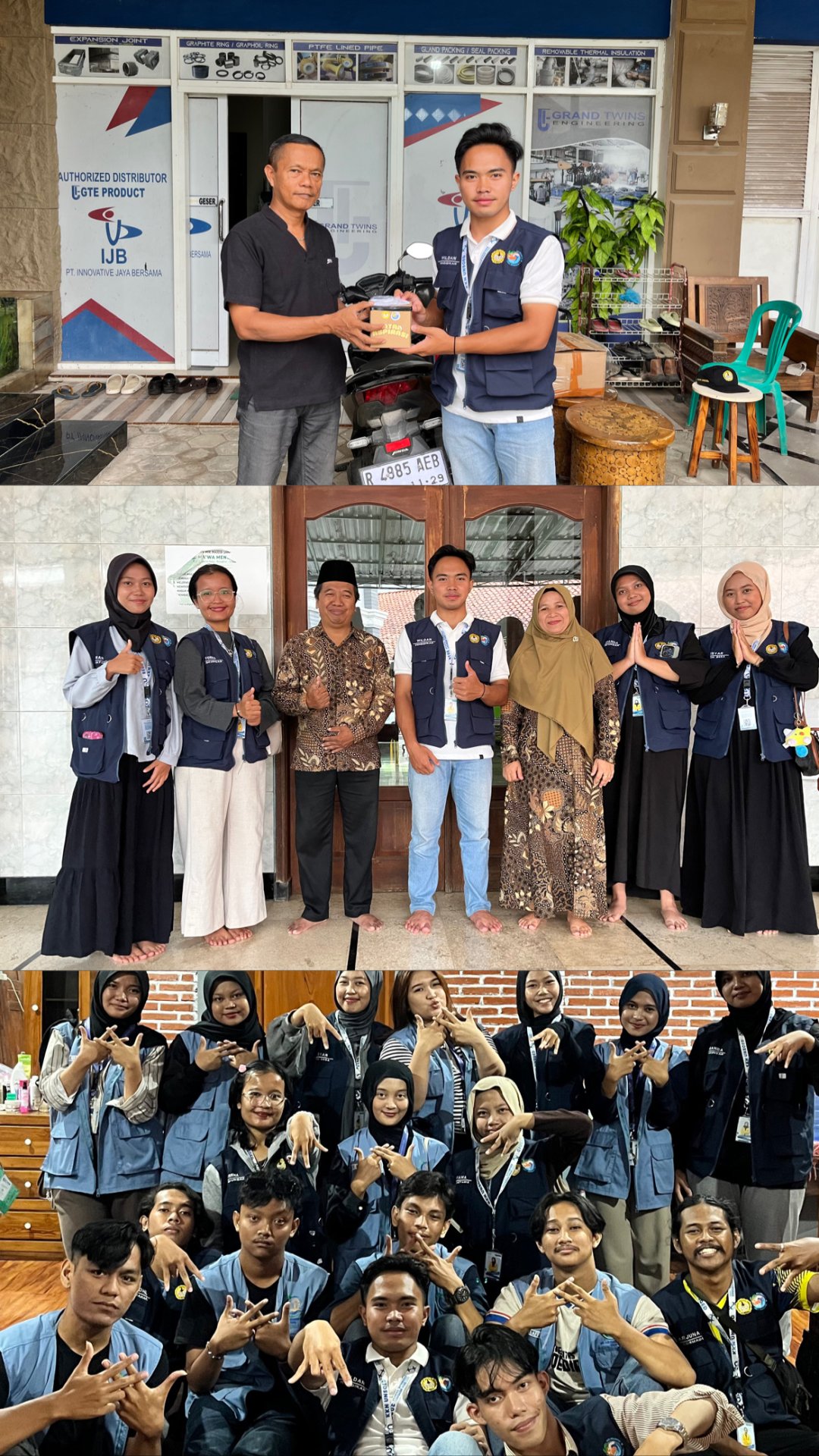 KKN DAY 17 - Piket Desa, Penempatan Kotak Aspirasi kedua di rumah ketua RT, KKN Mengaji, Dan Dikunjungi oleh KKN Kesugihan