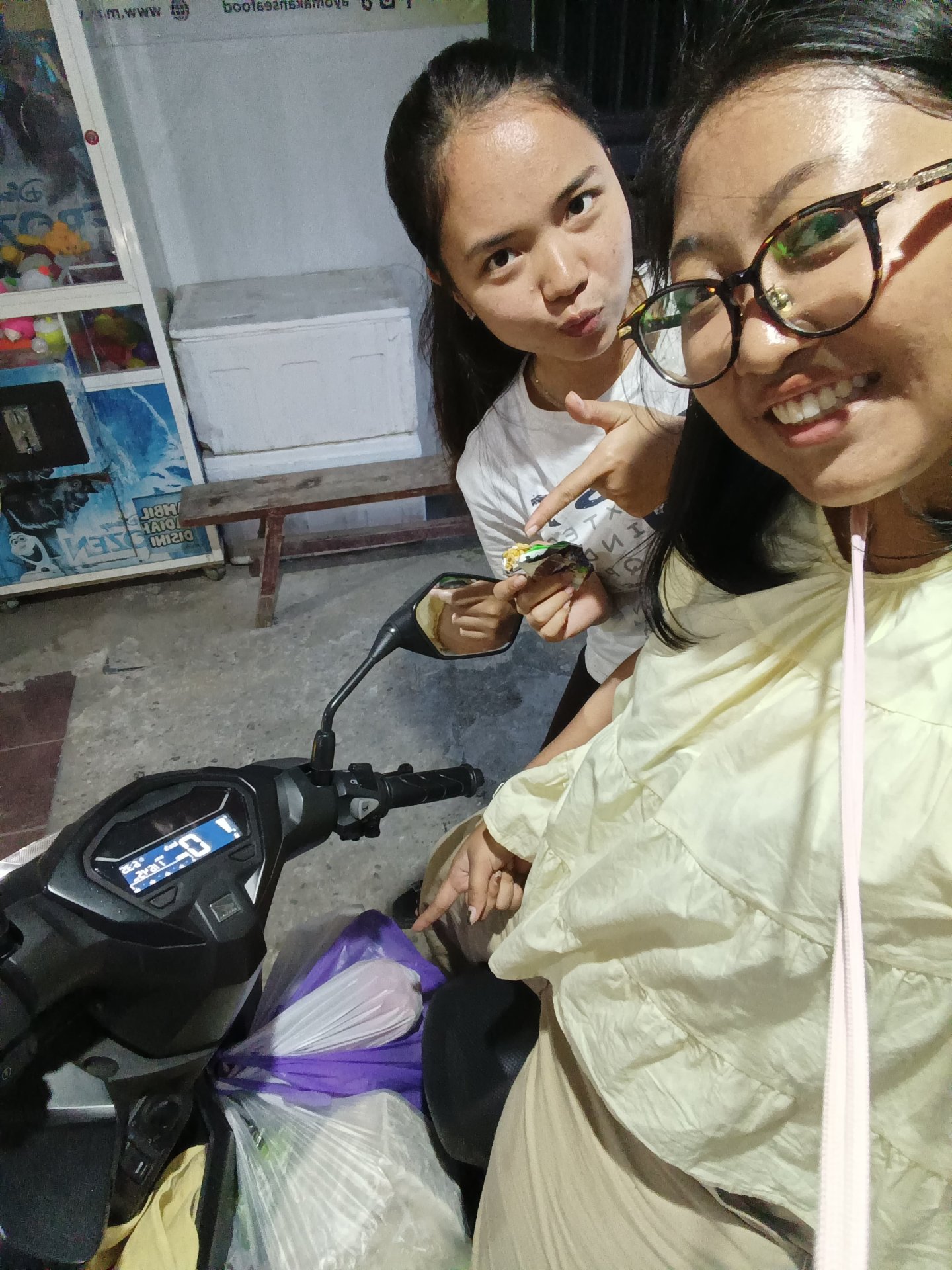 Persiapan untuk nge cat pos keranda