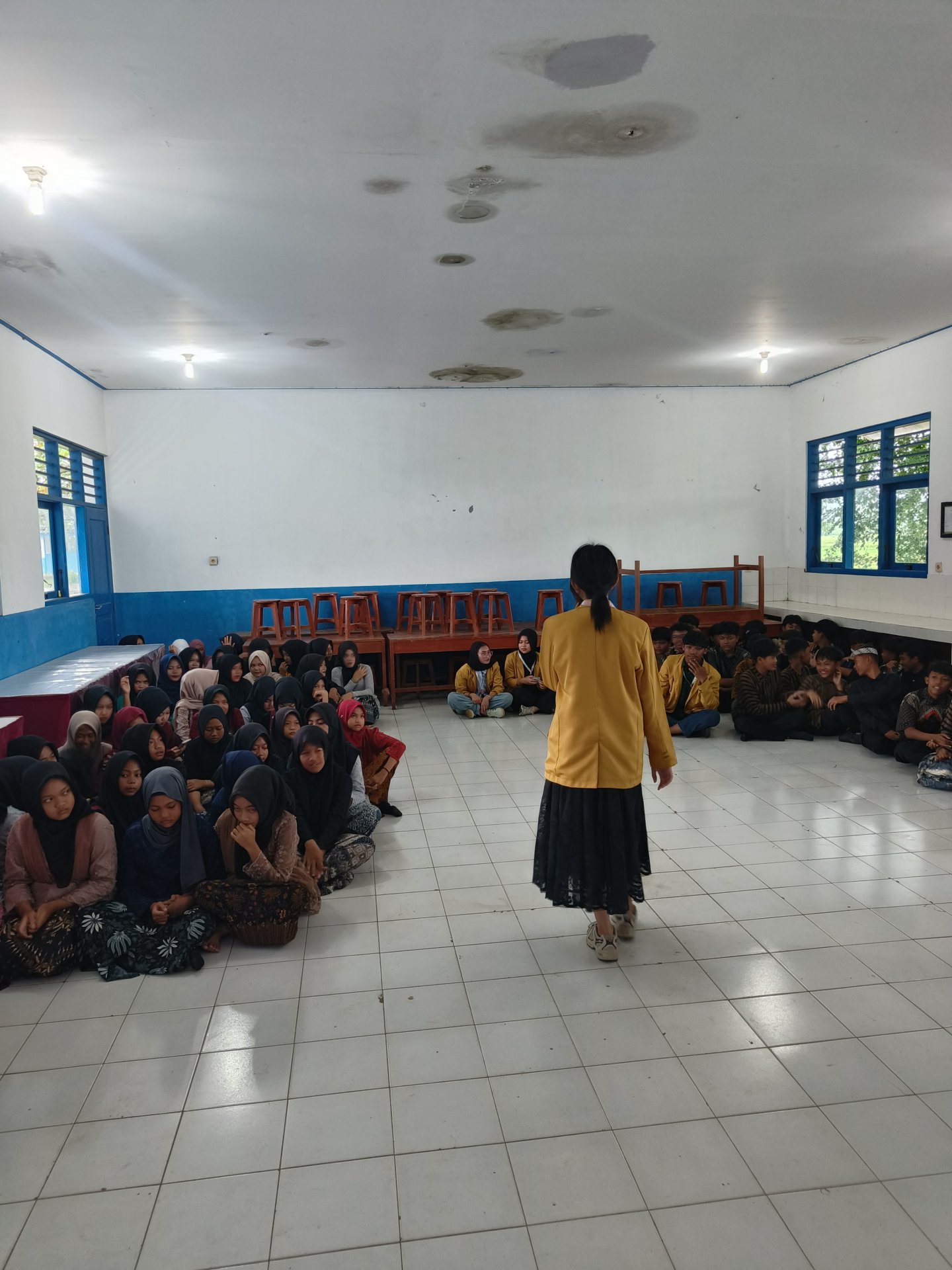 Hari ke 18 KKN Sikasur (Sosialisasi 3 Dosa Besar di SMPN 4 Belik)