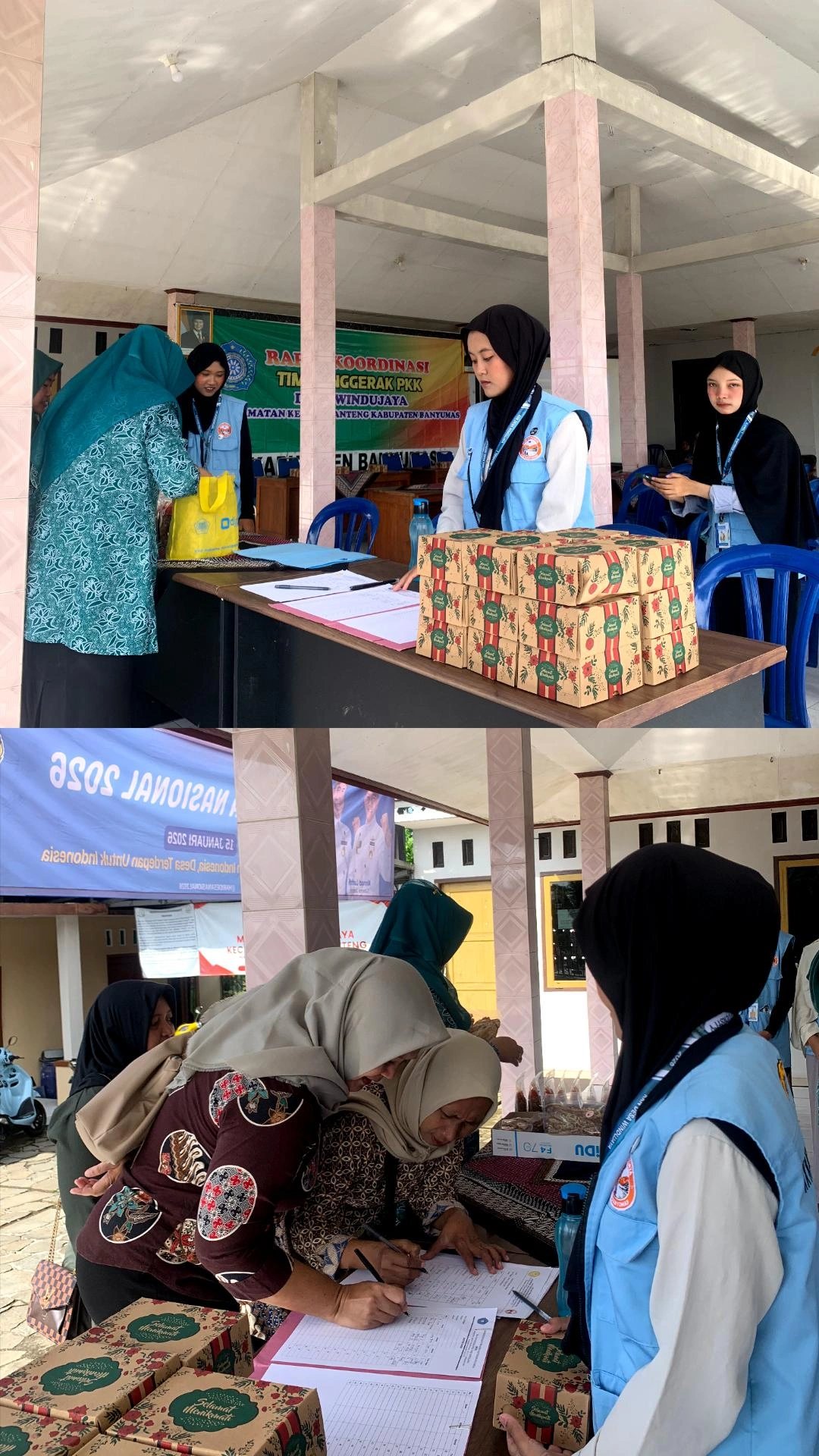 Sosialisasi ketahanan pangan dan rapat koordinasi