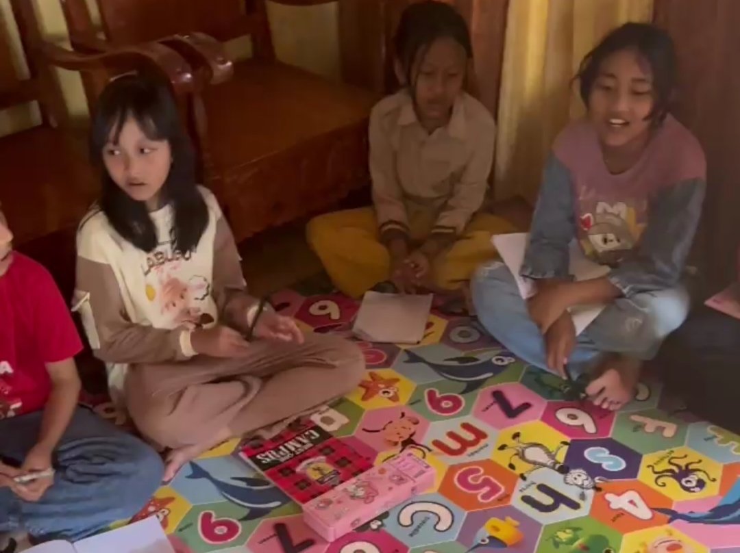 KELAS CERDAS BERSAMA BELAJAR BARENG ANAK SDN 2 KARANGBAWANG KELAS 4, 5DAN 6, 24 JANUARI