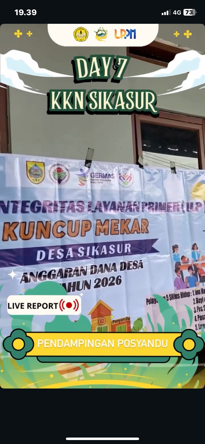 Pendampingan posyandu