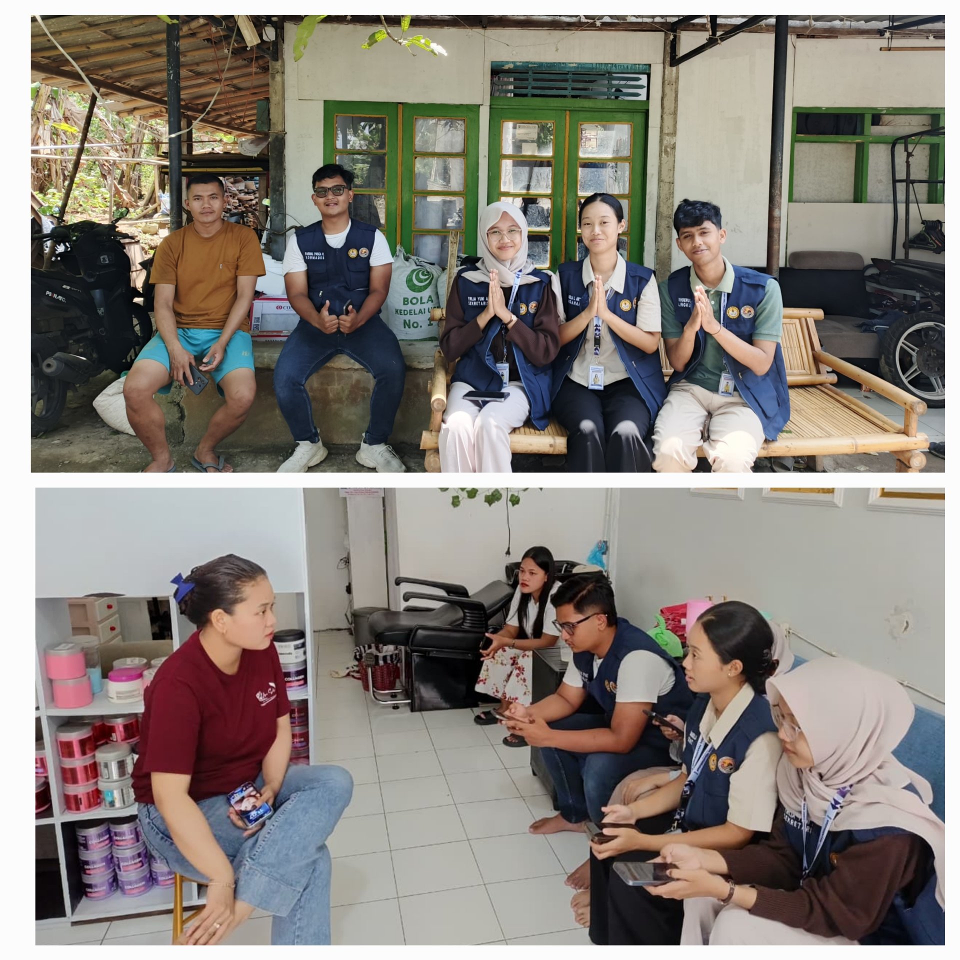 Kegiatan hari kedelapan belas : Mengikuti sosialisasi UMKM