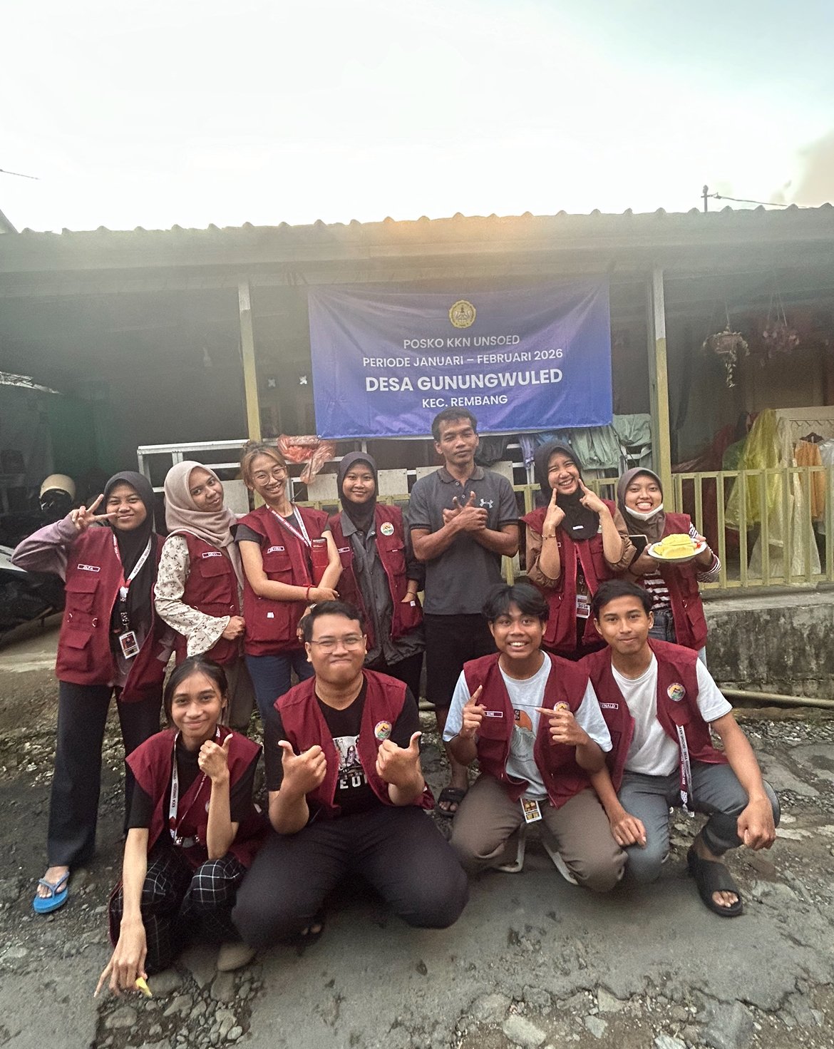 Kunjungan ke pak kadus 3