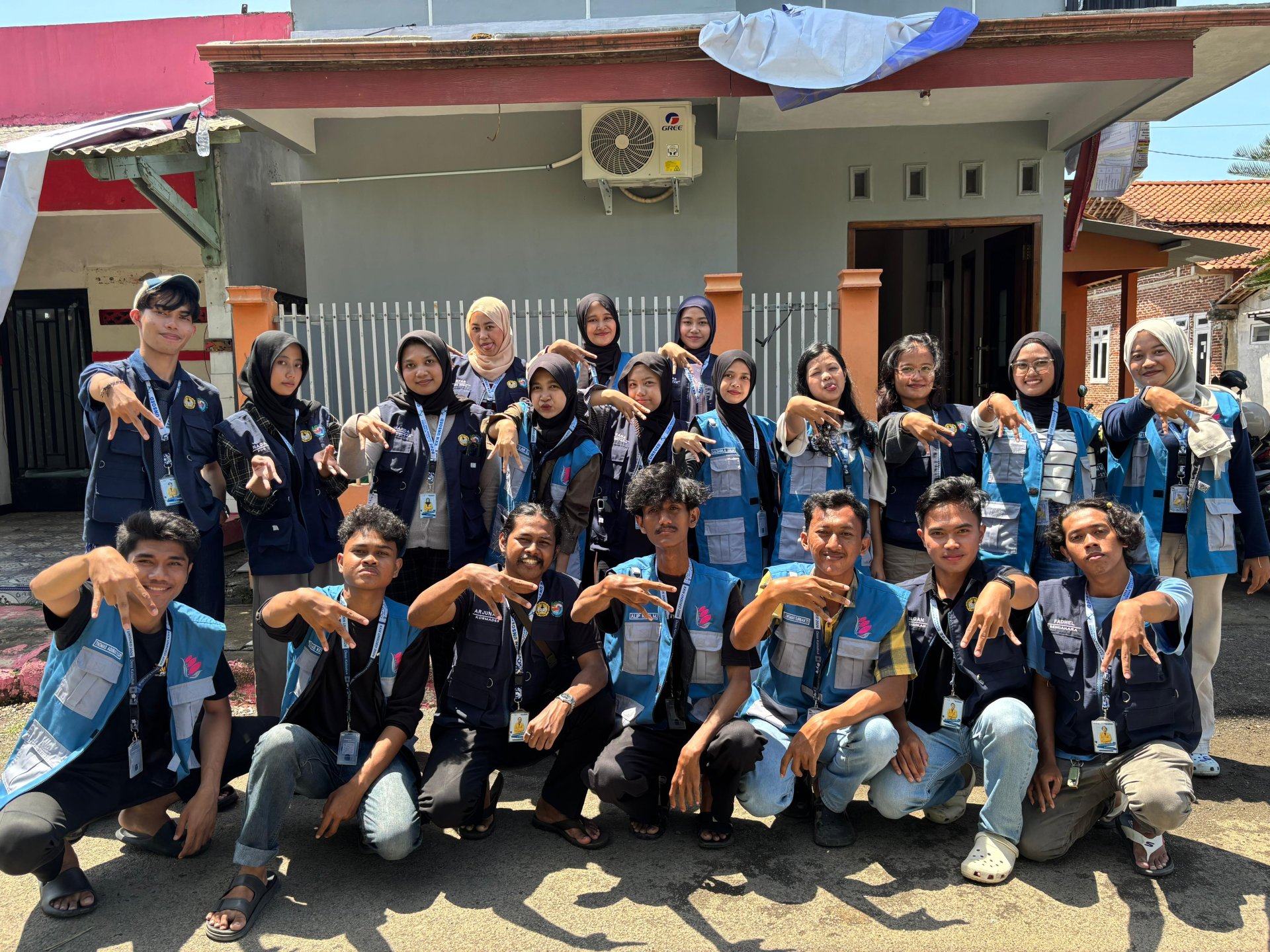 KKN Hari 18, Kunjungan ke tim KKN Desa Kalisabuk, Mencicil Laporan Akhir