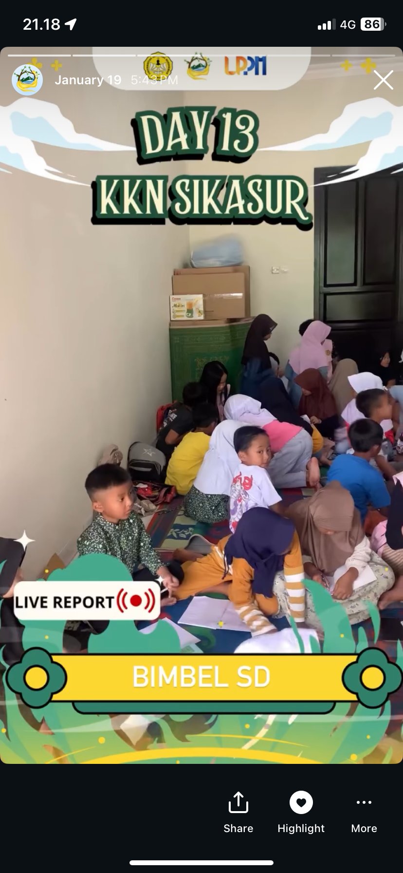 DAY 13 KKN DESA SIKASUR, MENGAJAR BIMBEL ANAK SD NEGRI 6