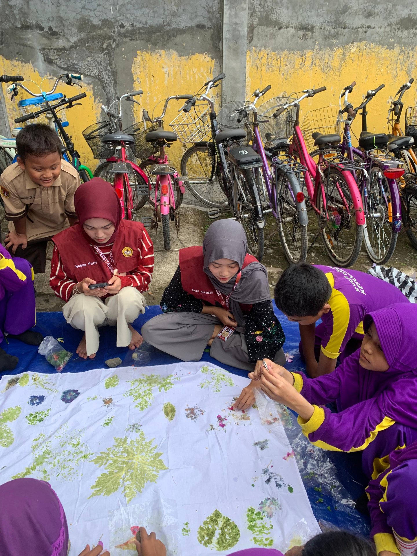 Pelaksanaan Sentuhan Hijau Ecoprint