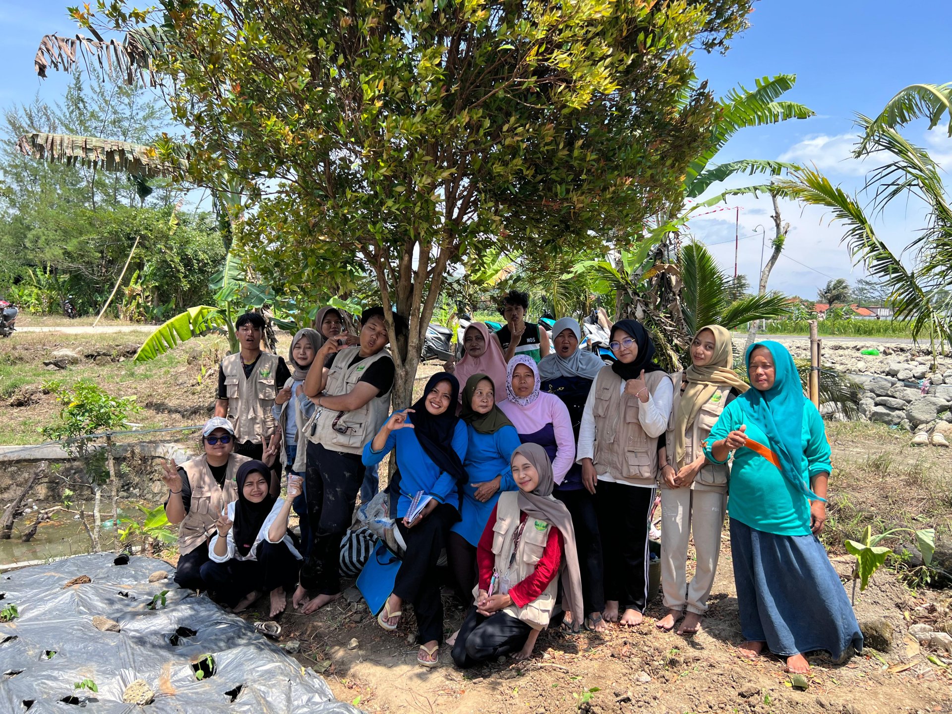 Day 18 kegiatan menanam bersama KWT