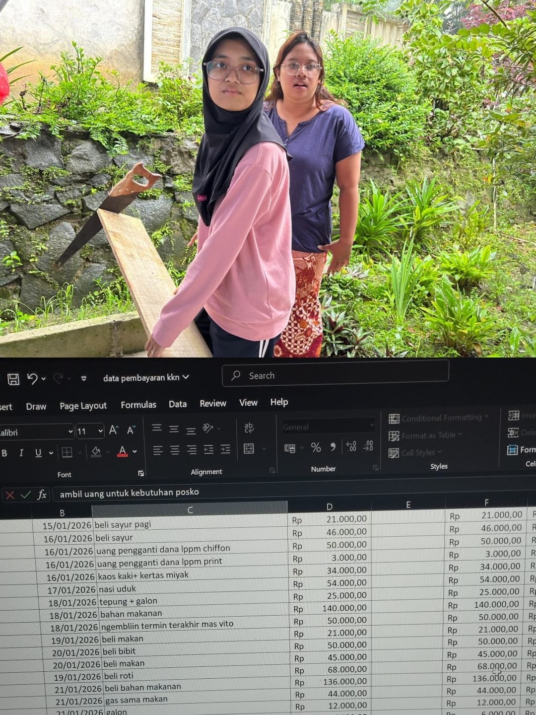 KKN hari 18 di desa simpur