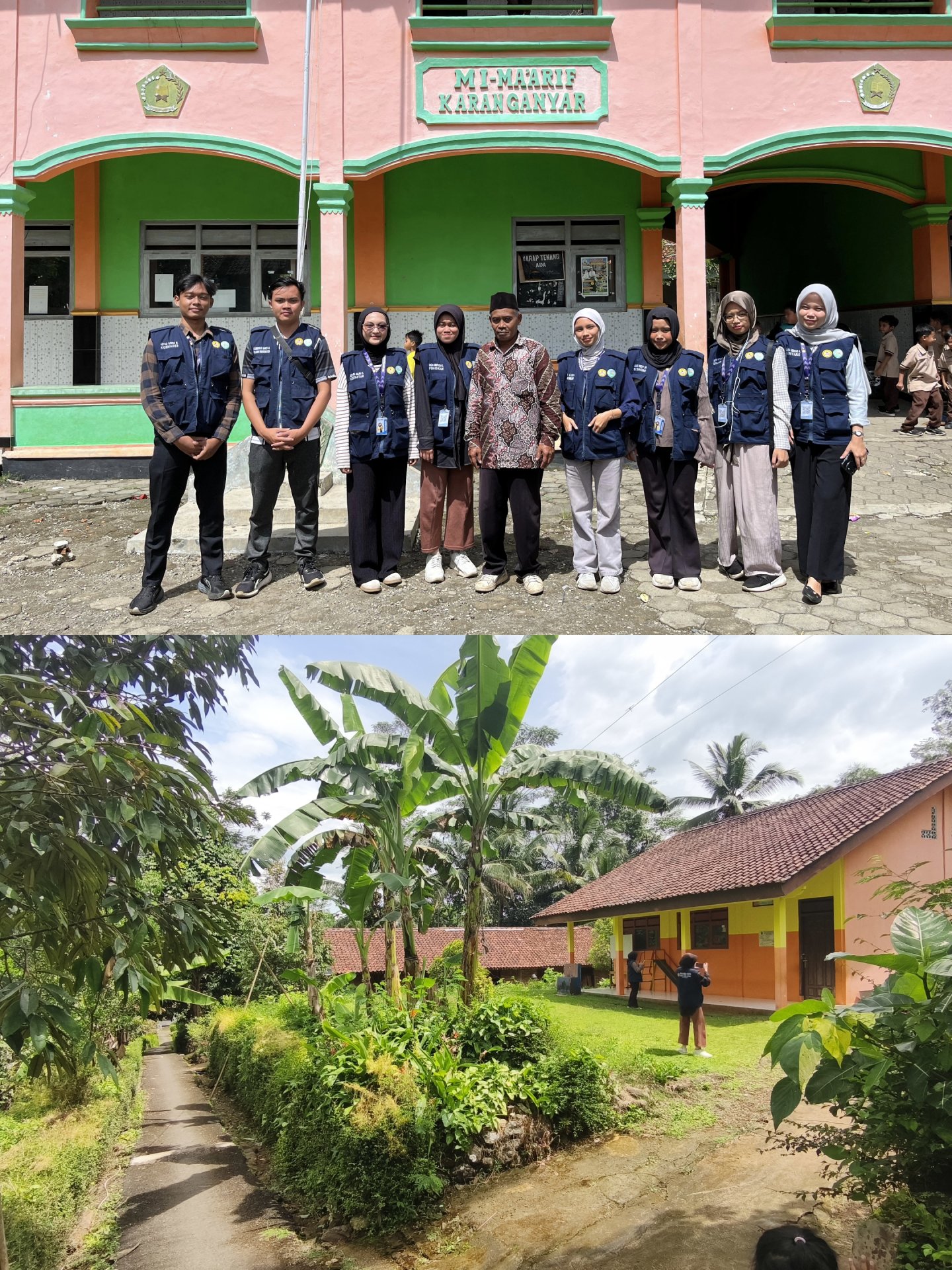 Survei ke MI Ma'arif Karanganyar dan Pembaruan Fasilitas Umum Desa Berbasis Google Maps