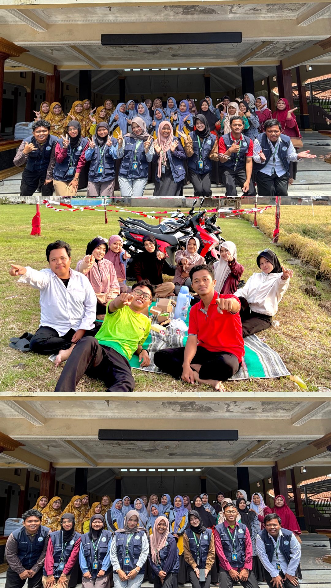 Rangkaian Kegiatan Sosialisasi Pemilahan Sampah dan KIP dan Kebersamaan Mahasiswa KKN dengan Masyarakat Desa Bulupayung