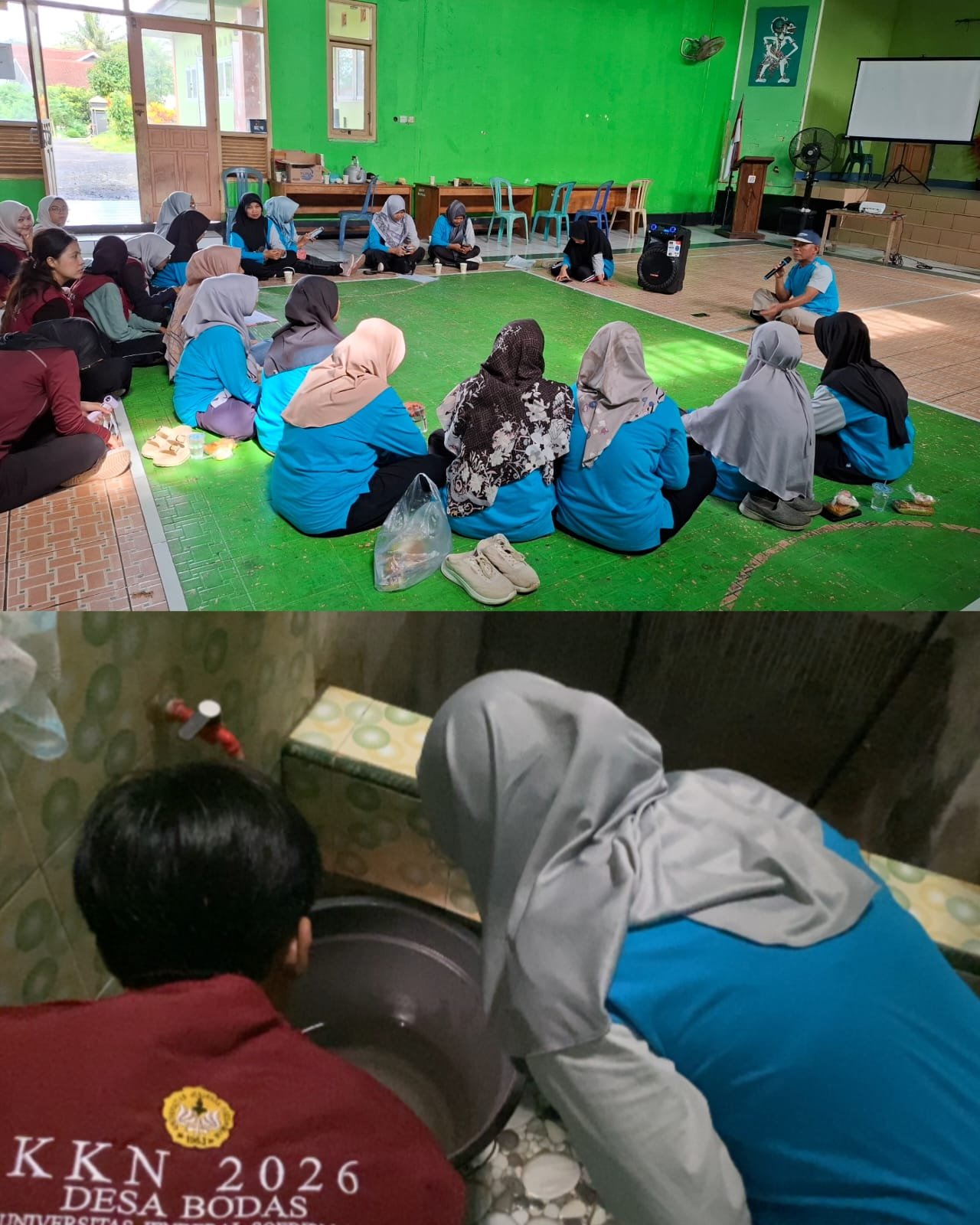 Sosialisasi dan Gerakan Serentak Pemberantasan Sarang Nyamuk Dusun 1 Desa Bodaskarangjati, Purbalingga